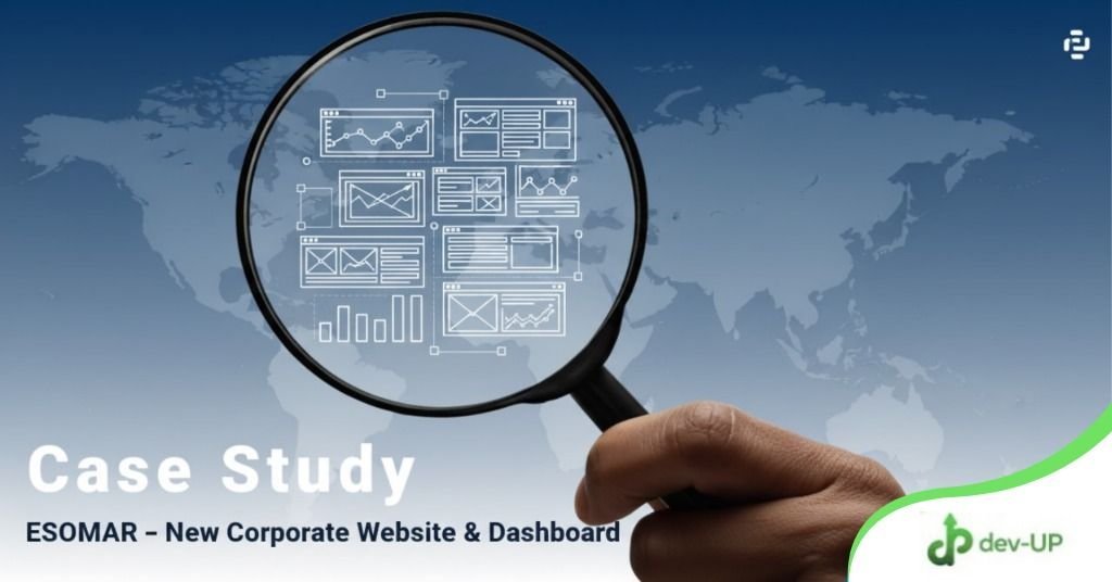Case Study: ESOMAR - New Corporate Website & Dashboard